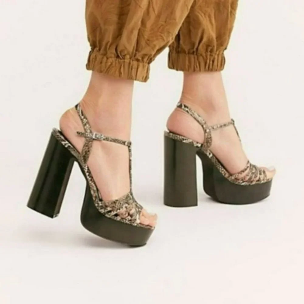 Free People Jeffrey Campbell Breakaway Platforms - Picture 3 of 9
